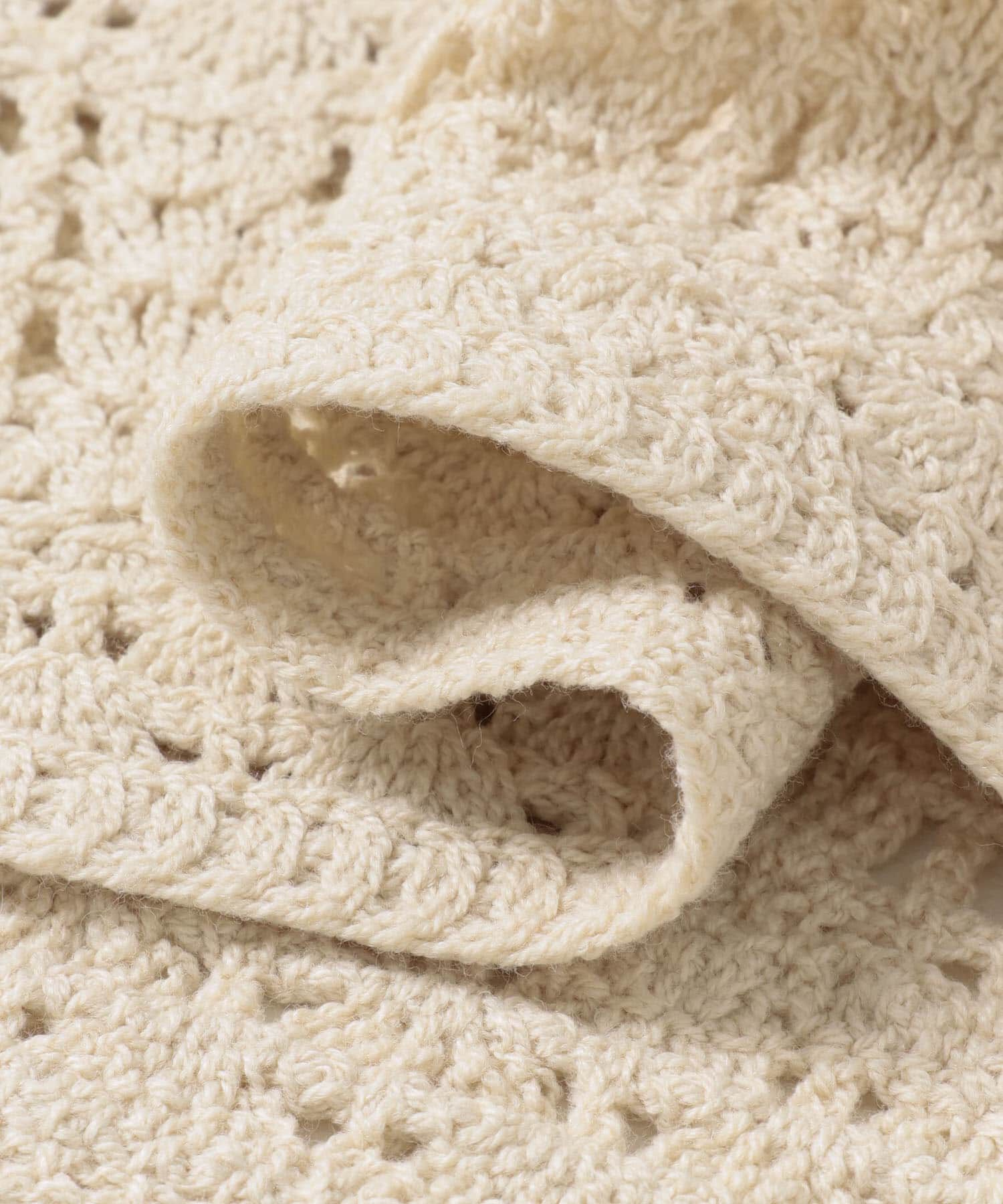 URBAN RESEARCH DOORS「クロシェニットカーディガン」|カーディガン|