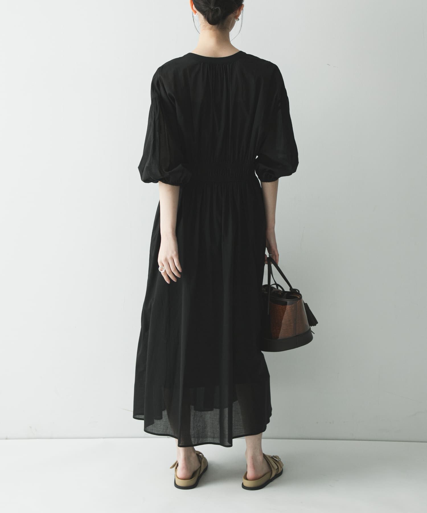 URBAN RESEARCH「コットンボイルシャーリングワンピース」|ワンピース|