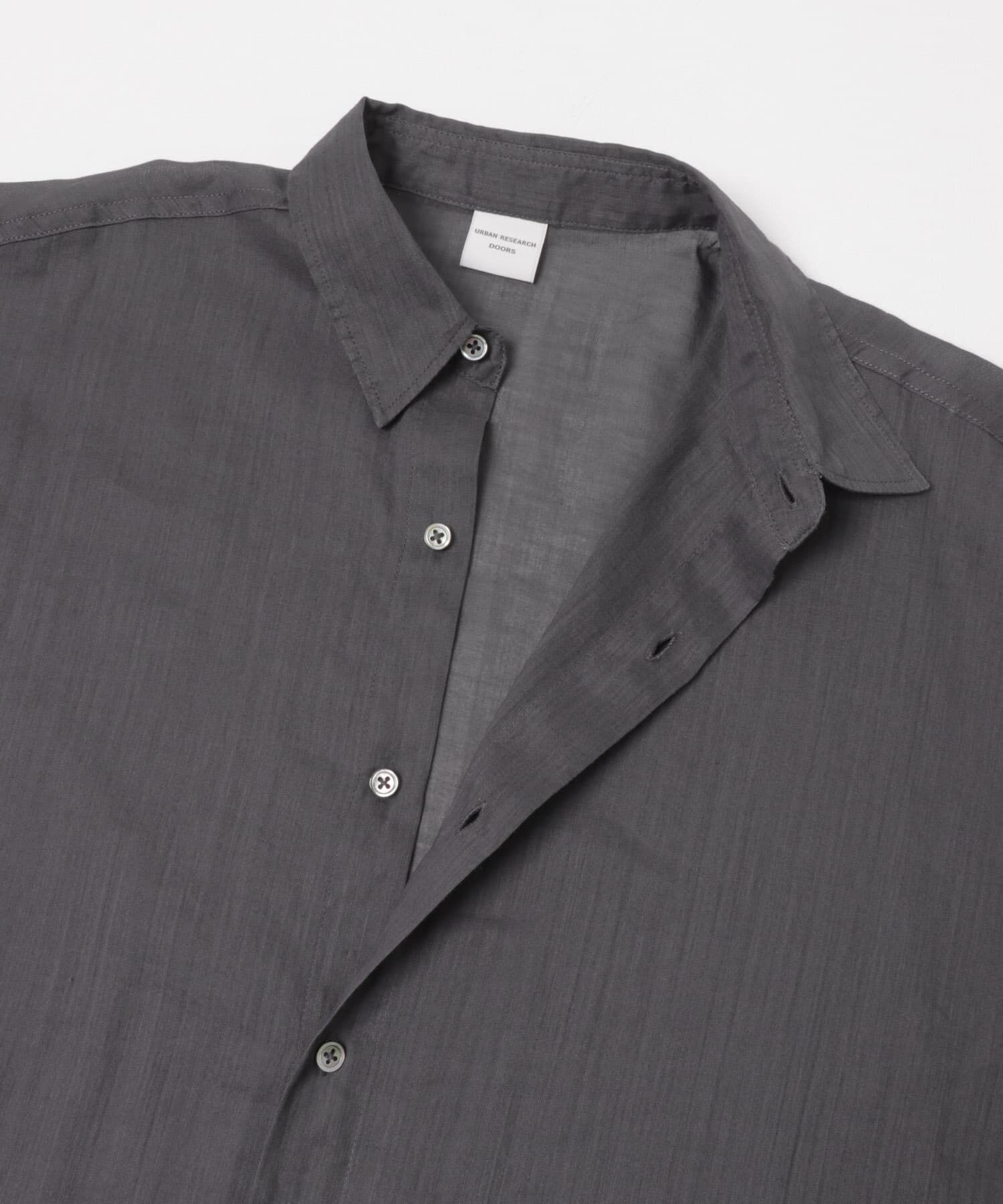 URBAN RESEARCH DOORS「『WEB/一部店舗限定カラー』ラミーコットンビックシャツ」|シャツ・ブラウス|