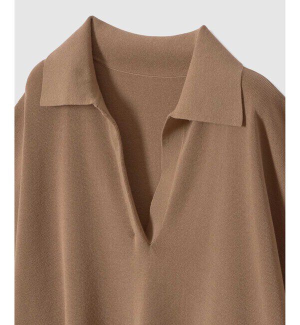 allureville「ハイツイストソウバリスキッパープルオーバー」|ニット・セーター|