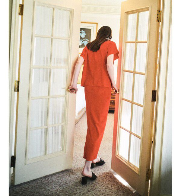 allureville「ハイツイストソウバリスキッパープルオーバー」|ニット・セーター|