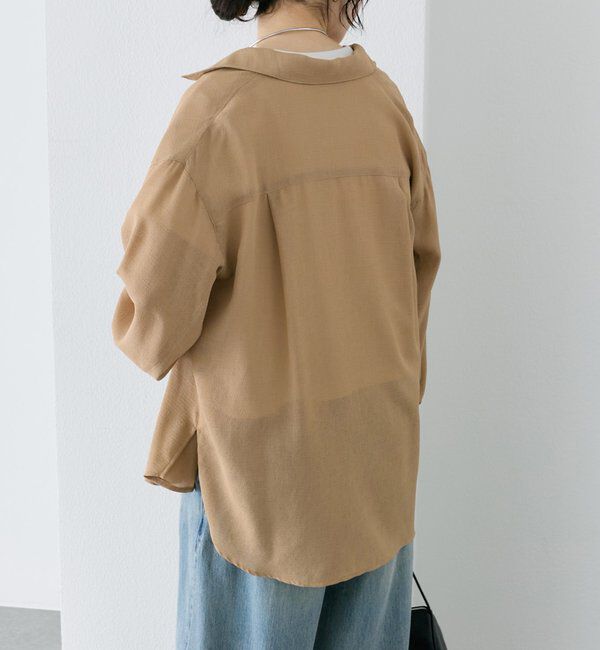  「ダブルポケットメッシュシャツ」|シャツ・ブラウス|