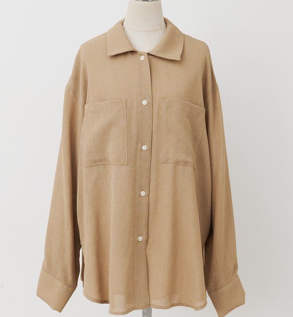  「ダブルポケットメッシュシャツ」|シャツ・ブラウス|