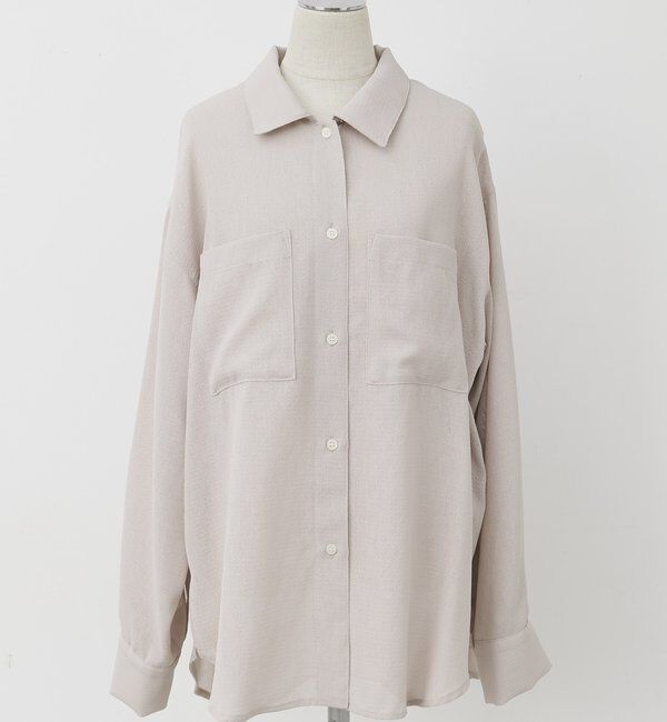  「ダブルポケットメッシュシャツ」|シャツ・ブラウス|