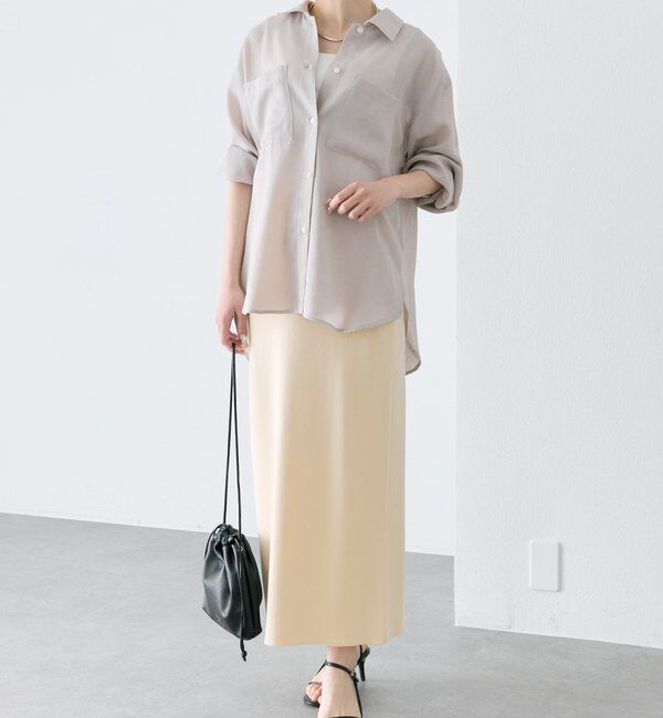  「ダブルポケットメッシュシャツ」|シャツ・ブラウス|