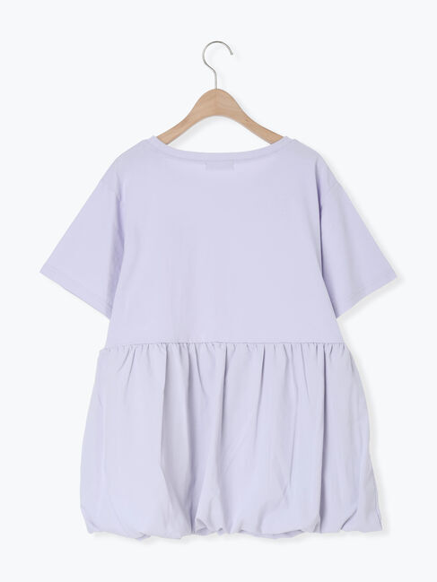 Samansa Mos2「【多機能】バルーンコンビカットソー」|Tシャツ・カットソー|