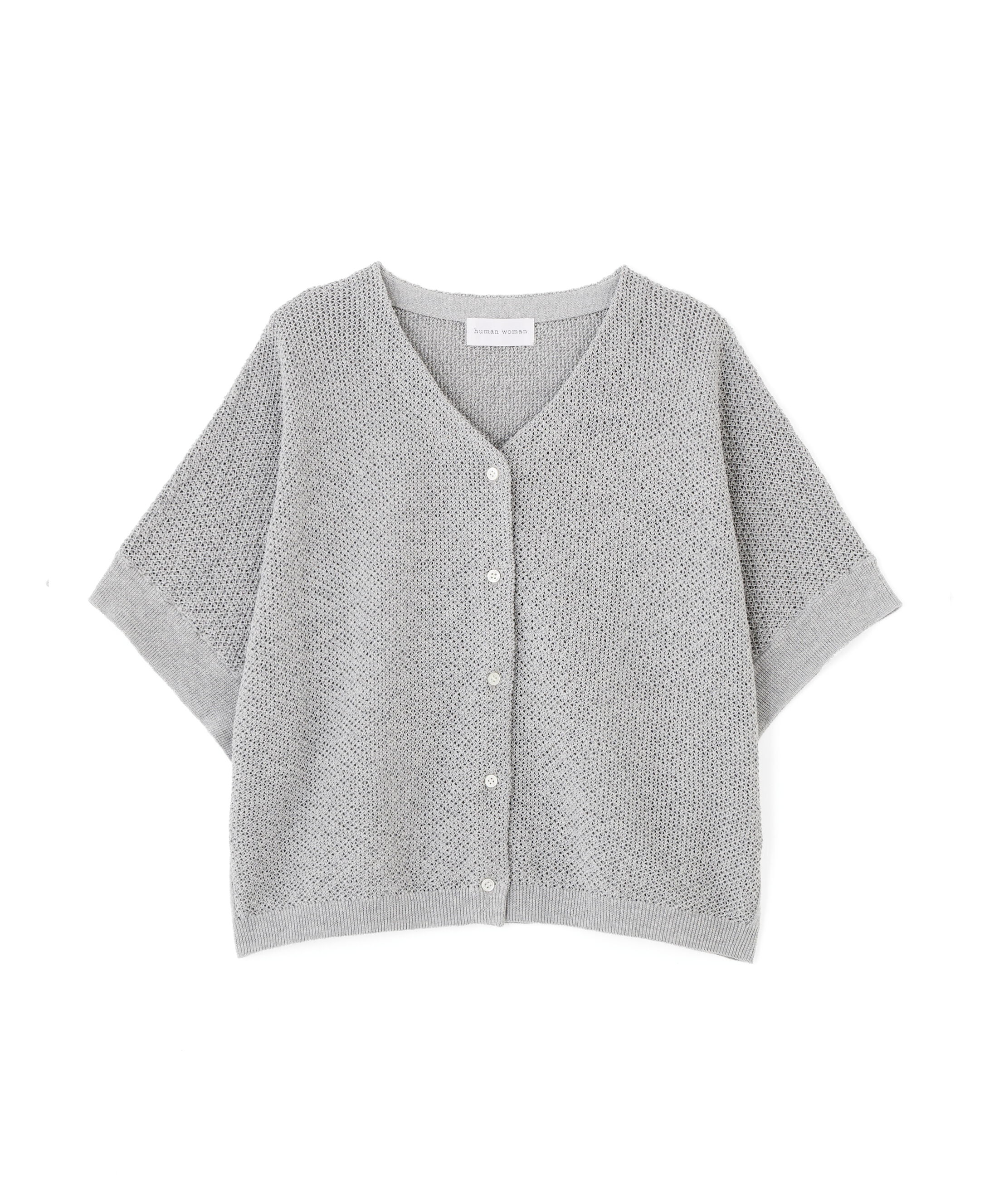  「◆メッシュ柄ニットジレ」|ニット・セーター|