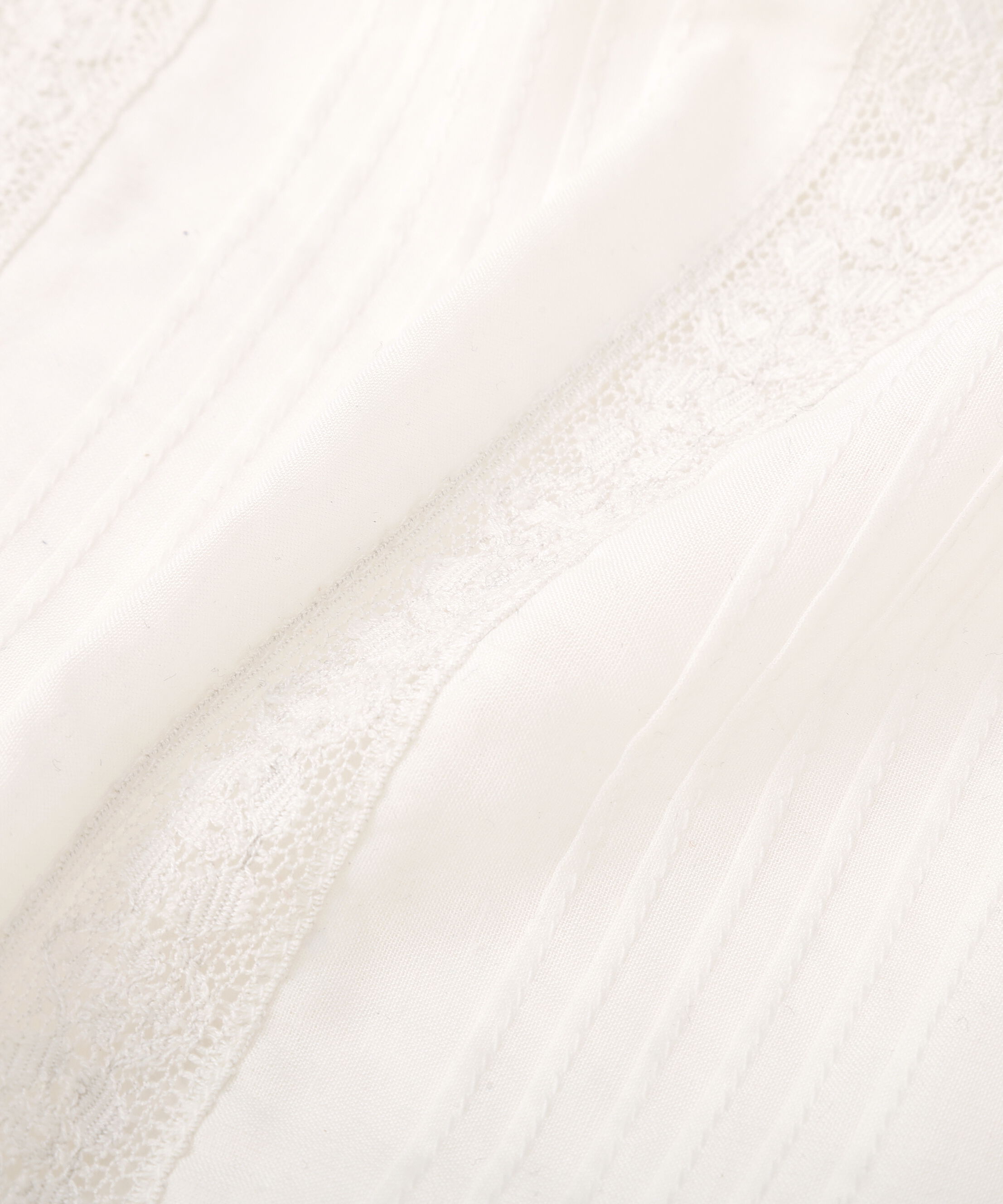  「ピンタックレーストライアングルスカーフ」|バンダナ・スカーフ|