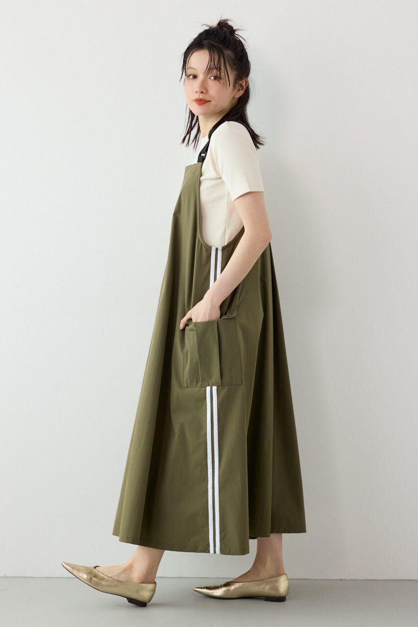 RODEO CROWNS「W/Rサイドラインジャンパースカート」|ワンピース|