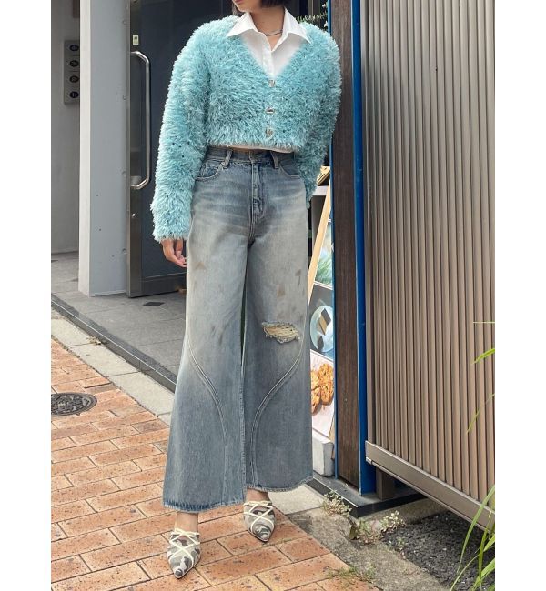 EVRIS「バイカラーヒールサンダル」|サンダル|