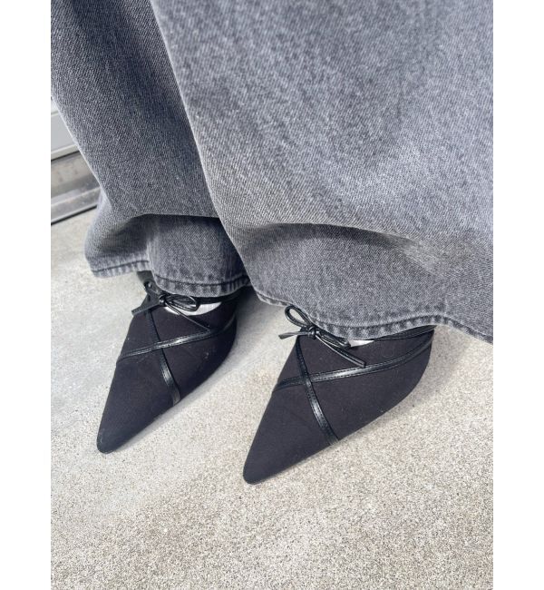 EVRIS「バイカラーヒールサンダル」|サンダル|