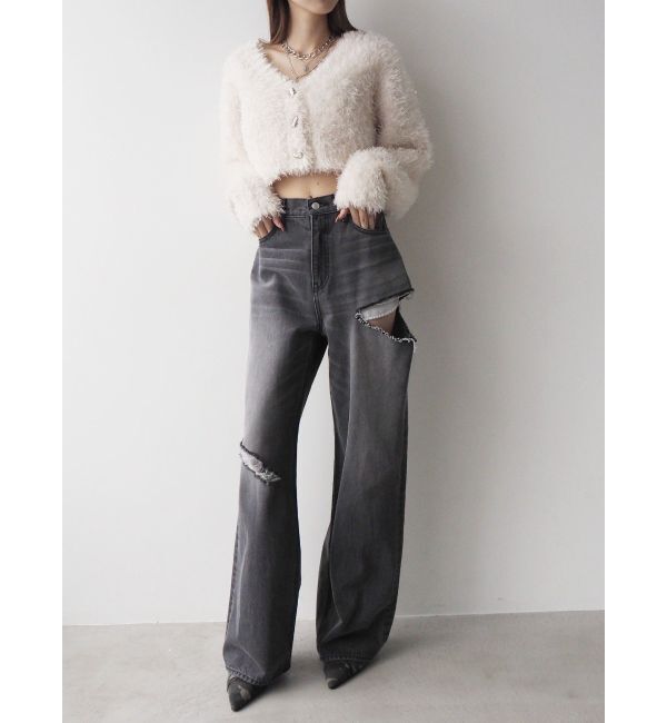 EVRIS「バイカラーヒールサンダル」|サンダル|