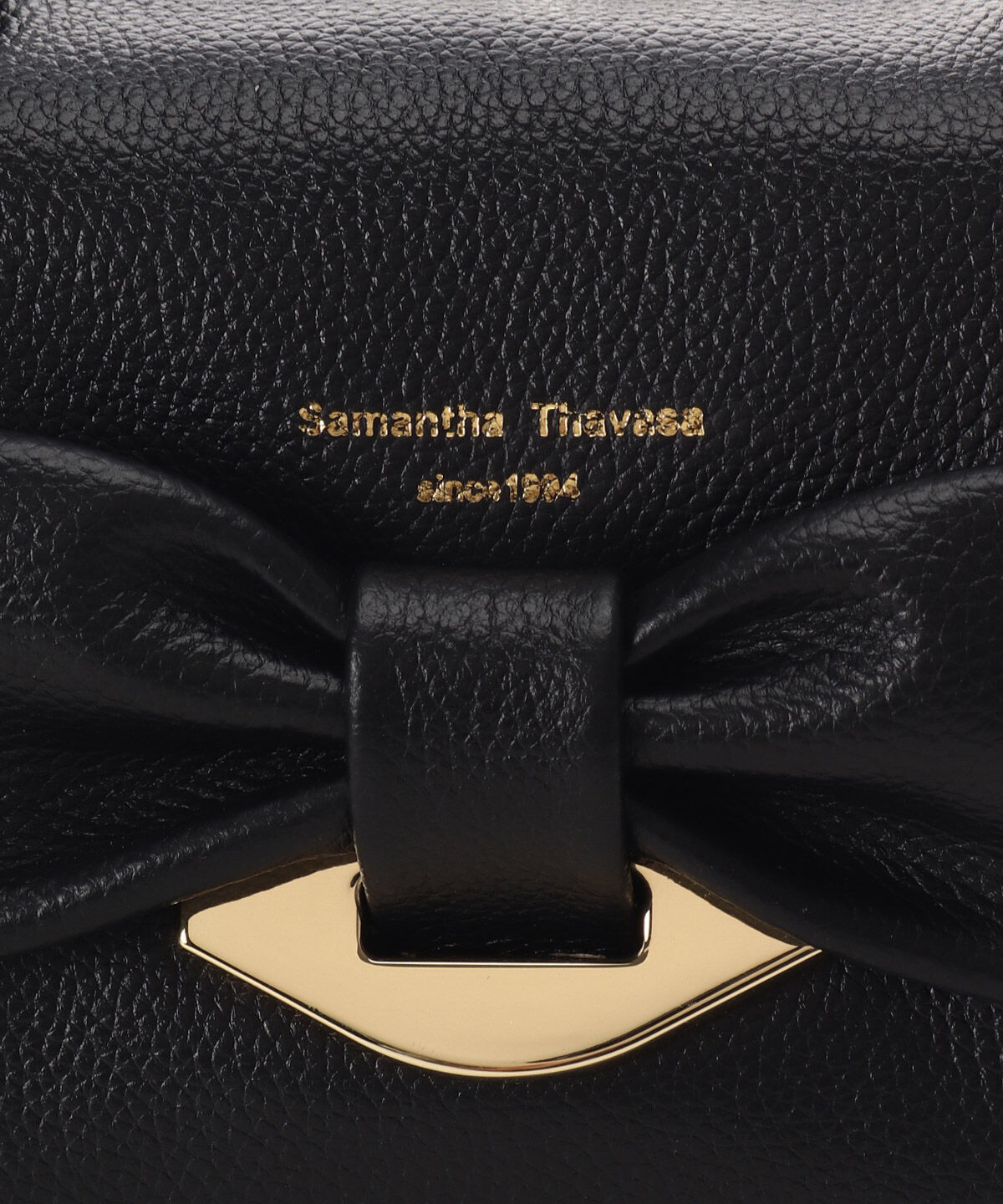 Samantha Thavasa「リボンモチーフ レザーハンドバッグ」|ハンドバッグ|