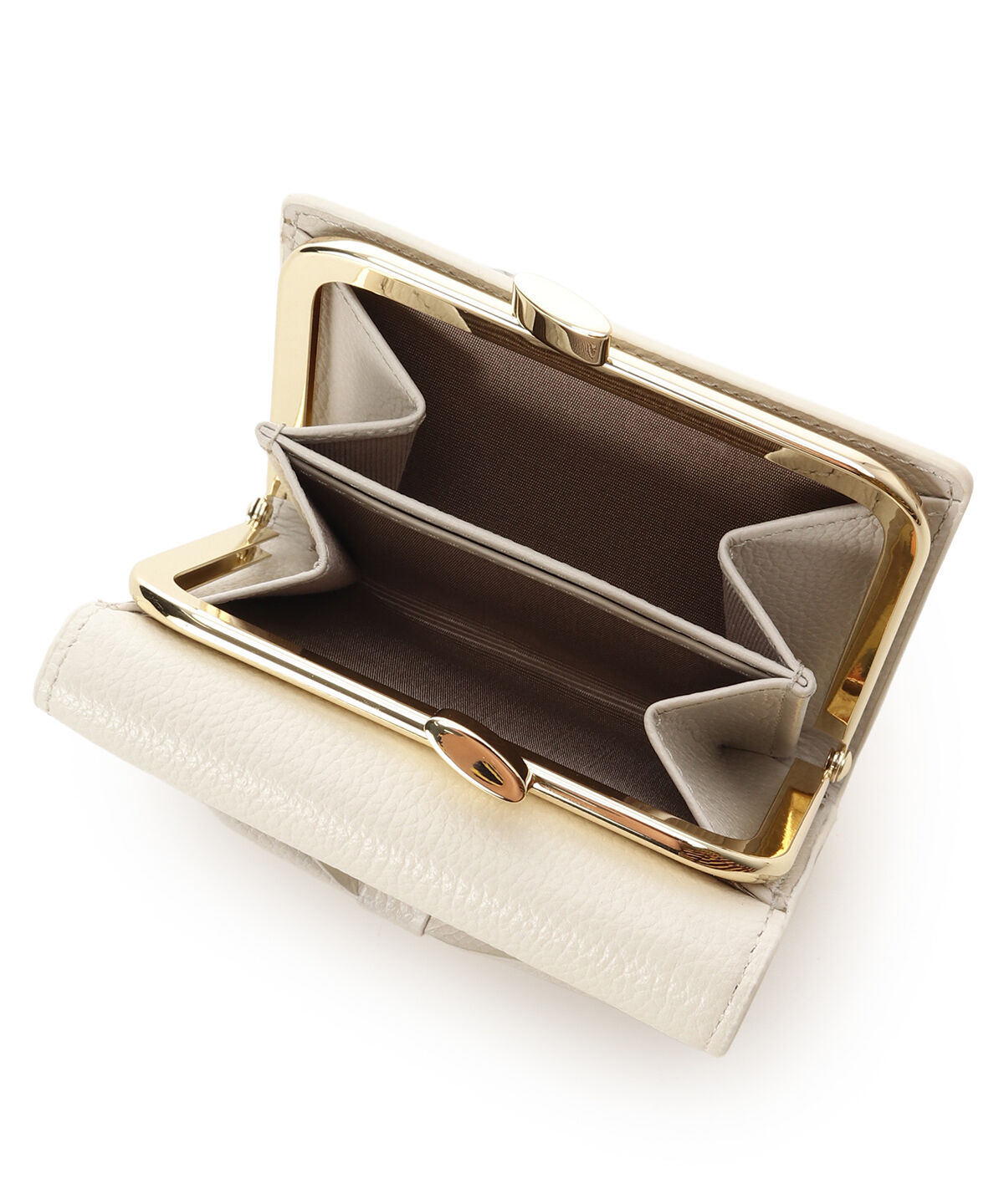 Samantha Thavasa「バイカラーリボンモチーフ口金折財布」|財布|