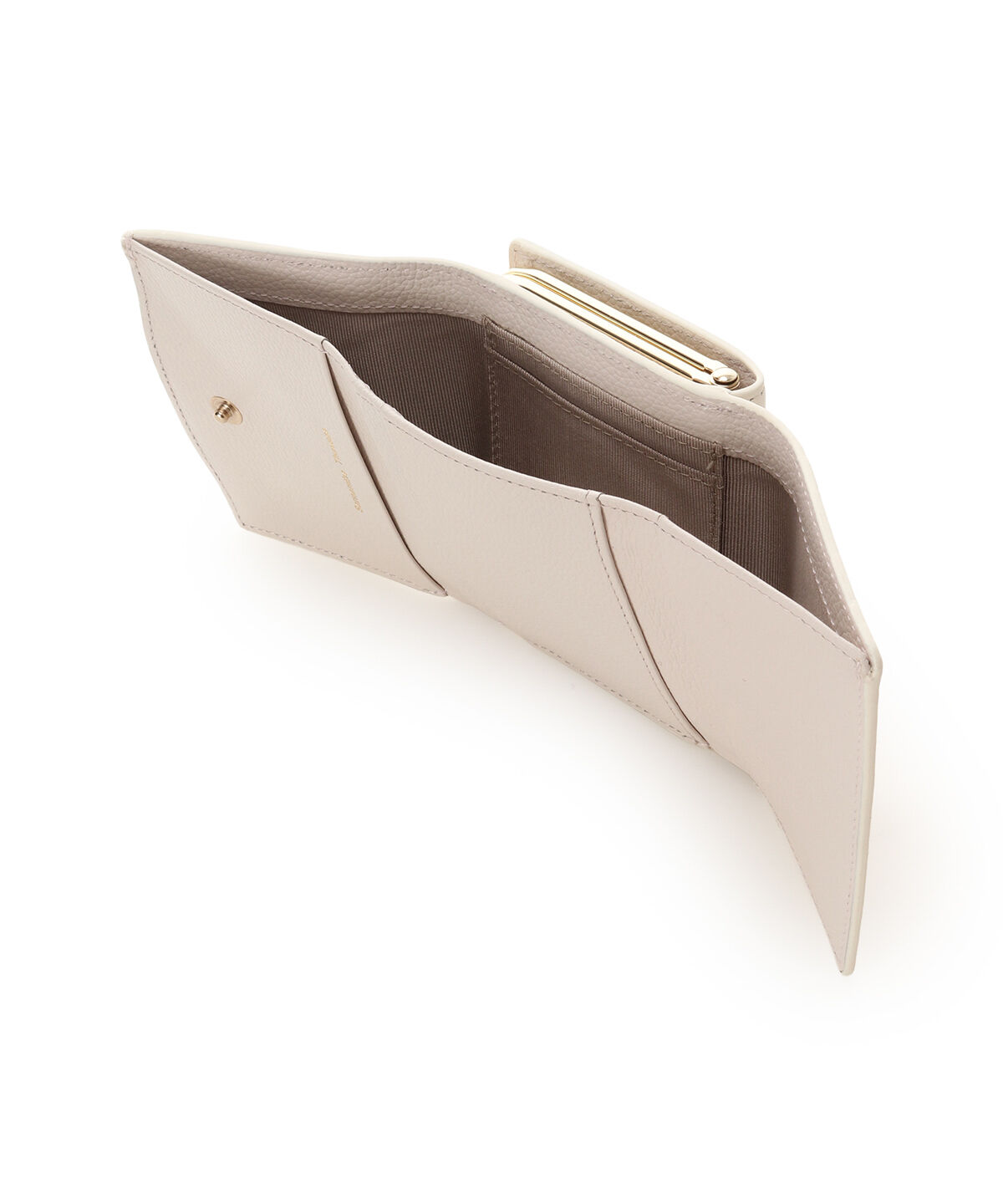 Samantha Thavasa「バイカラーリボンモチーフ口金折財布」|財布|