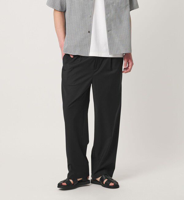 BEAUTY&YOUTH UNITED ARROWS「ウーステッド バギー イージー パンツ NO.10 ウォッシャブル」|チノ|