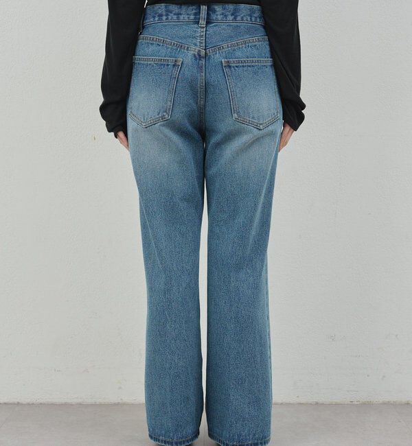  「センタークリースフレアデニム」|デニム|