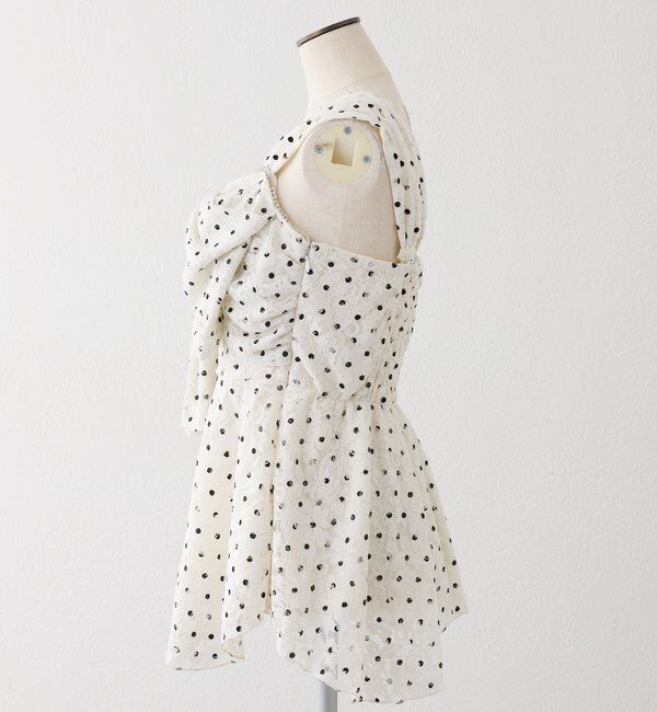  「フロントリボンチュニック」|シャツ・ブラウス|