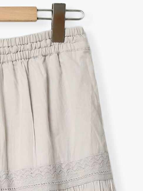 Samansa Mos2「ティアードレーススカート」|スカート|