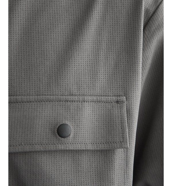 ikka「【吸水速乾】冷感メッシュ5分袖アウターT」|Tシャツ・カットソー|