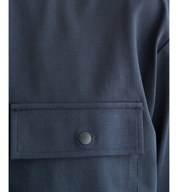 ikka「【吸水速乾】冷感メッシュ5分袖アウターT」|Tシャツ・カットソー|