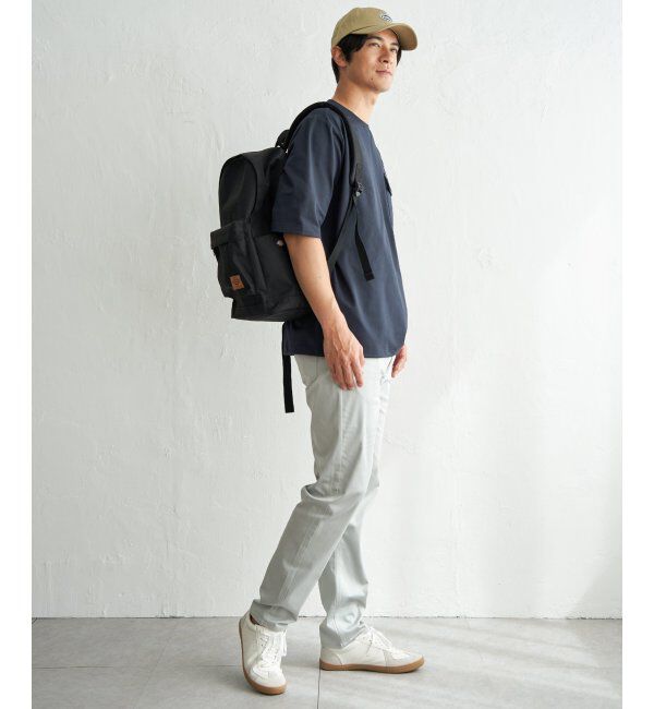 ikka「【吸水速乾】冷感メッシュ5分袖アウターT」|Tシャツ・カットソー|