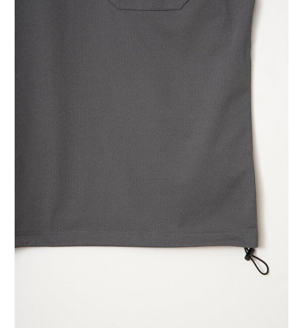 ikka「【吸水速乾】冷感メッシュ5分袖アウターT」|Tシャツ・カットソー|