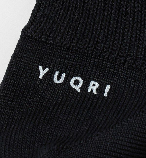 UNITED ARROWS「＜YUQRI＞SILKY リブ ソックス」|ソックス|