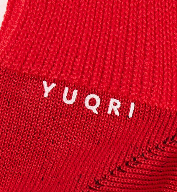 UNITED ARROWS「＜YUQRI＞SILKY リブ ソックス」|ソックス|