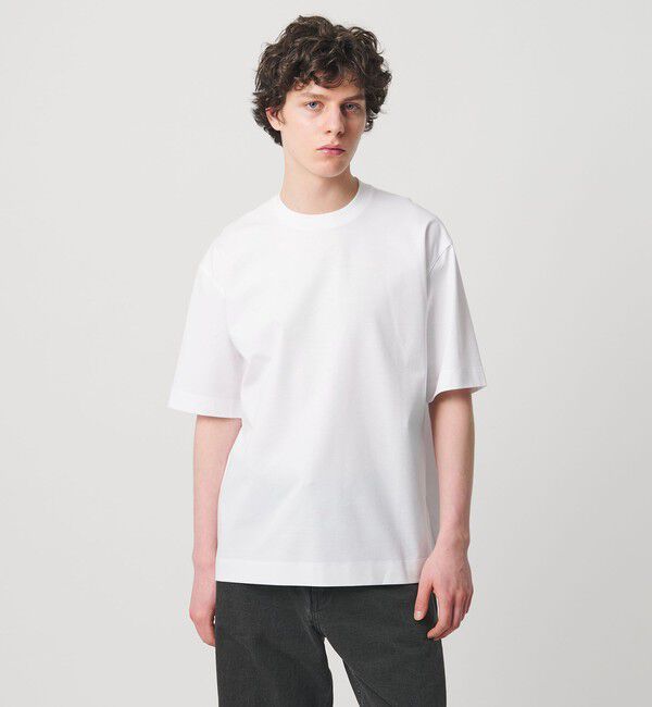 UNITED ARROWS「ポンチ Tシャツ デオドラント  抗菌防臭 接触冷感」|Tシャツ・カットソー|WHITE