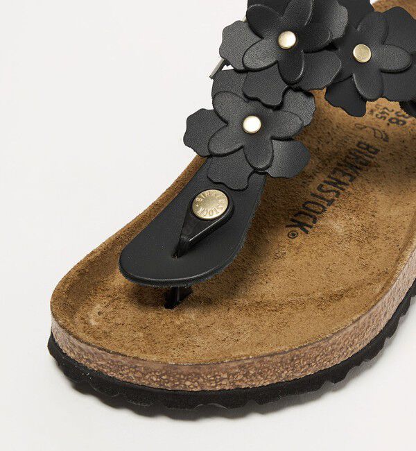 UNITED ARROWS「【国内EXCLUSIVE】＜BIRKENSTOCK＞GIZEH フラワー サンダル」|サンダル|