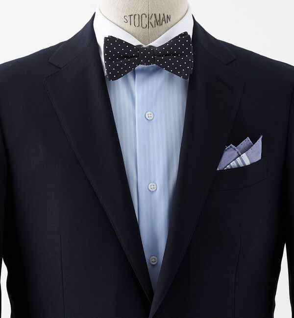 UNITED ARROWS green label relaxing「ツイル ドット ボウタイ 蝶ネクタイ」|ネクタイ・蝶ネクタイ|NAVY