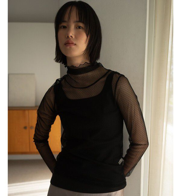 UNITED ARROWS green label relaxing「デコルテタンクトップ / カップインナー」|タンクトップ|