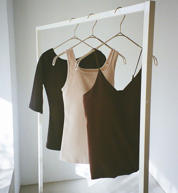 UNITED ARROWS green label relaxing「デコルテタンクトップ / カップインナー」|タンクトップ|