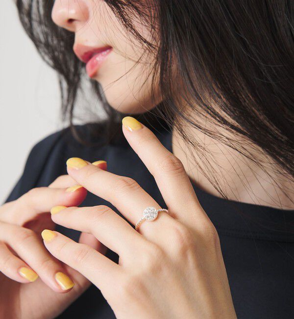 BEAUTY&YOUTH UNITED ARROWS「＜BAITS＞ジルコニア サークル リング」|リング|