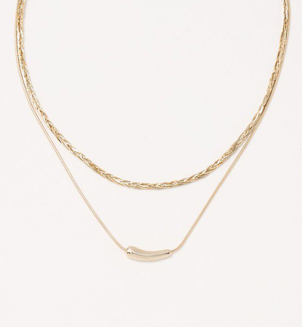 BEAUTY&YOUTH UNITED ARROWS「メタル ブレイド ネックレス 3WAY」|ネックレス|