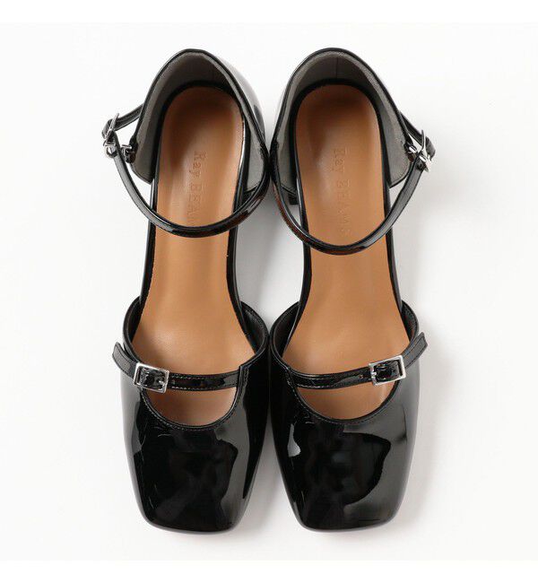 Ray BEAMS 「ストラップ ベルト パンプス」|パンプス|