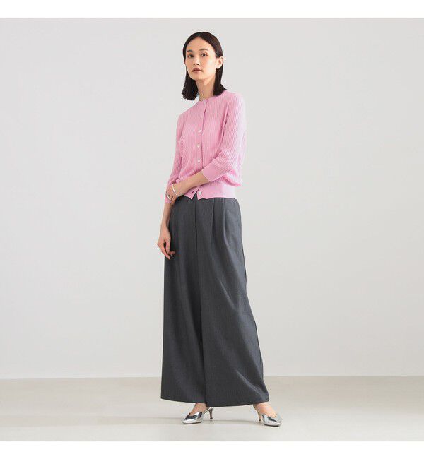 Demi-Luxe BEAMS 「SLOANE / 14ゲージ ワイドリブ カーディガン」|ニット・セーター|