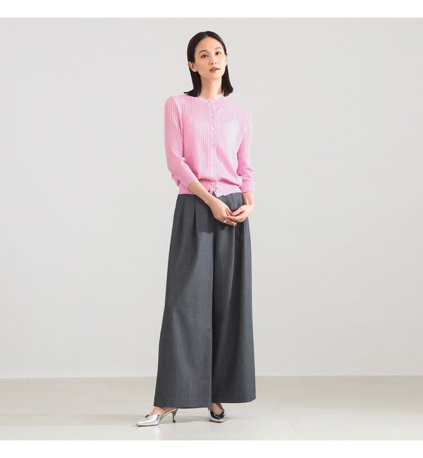 Demi-Luxe BEAMS 「SLOANE / 14ゲージ ワイドリブ カーディガン」|ニット・セーター|