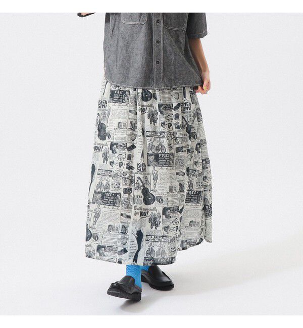 BEAMSBOY「【別注】BINDU / アドバタイジング スカート」|スカート|