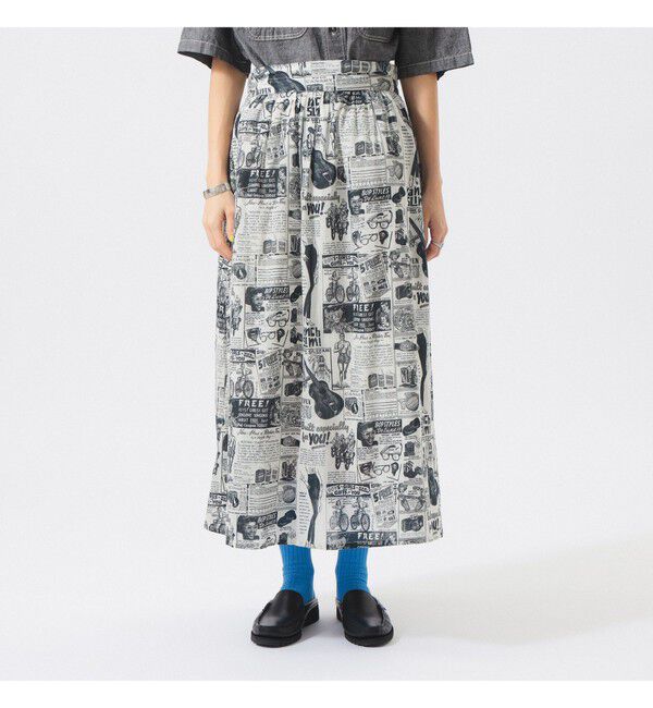 BEAMSBOY「【別注】BINDU / アドバタイジング スカート」|スカート|