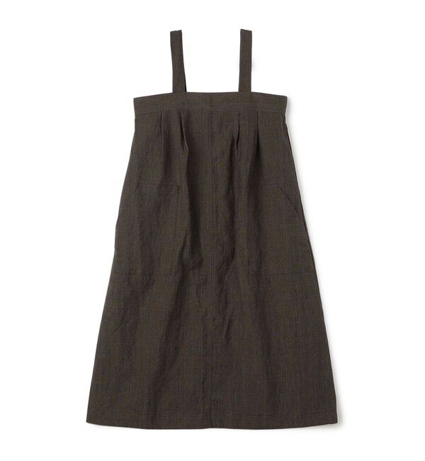 TOMORROWLAND GOODS「【別注】HAVERSACK ウールリネン ジャンパースカート」|ジャンパースカート|48 ダークブラウン系