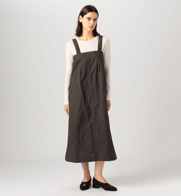 TOMORROWLAND GOODS「【別注】HAVERSACK ウールリネン ジャンパースカート」|ジャンパースカート|