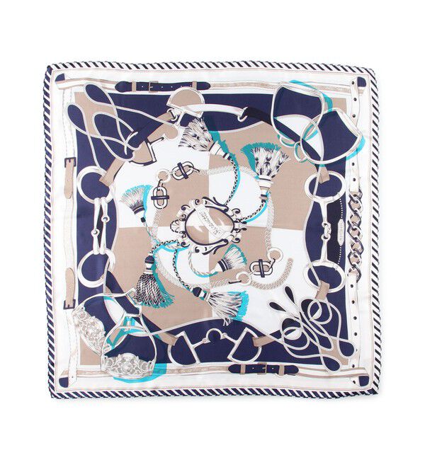 TOMORROWLAND GOODS「MANIPURI TASSEL シルクスカーフ」|バンダナ・スカーフ|