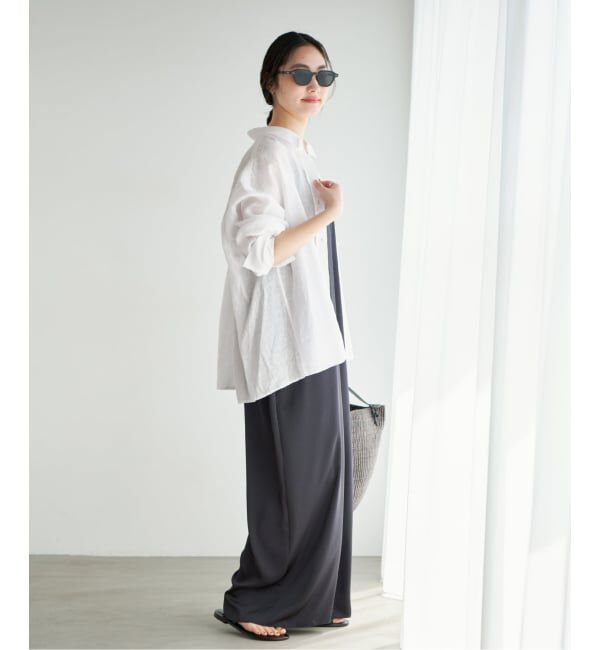 Plage「《予約》Linen Tent Line シャツ」|シャツ・ブラウス|