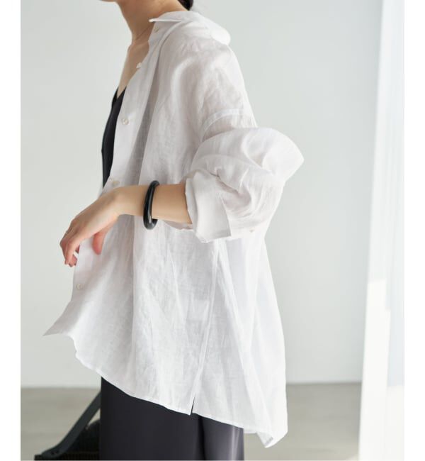 Plage「《予約》Linen Tent Line シャツ」|シャツ・ブラウス|