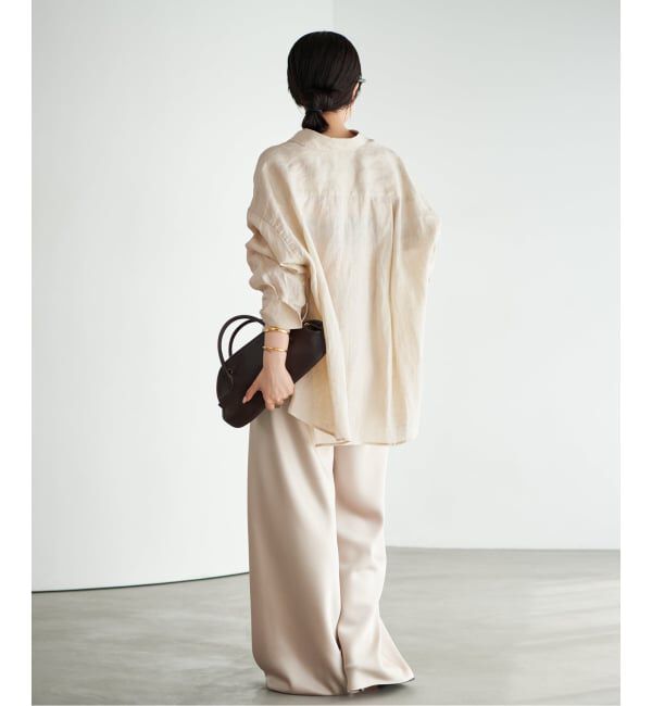 Plage「《予約》Linen Tent Line シャツ」|シャツ・ブラウス|