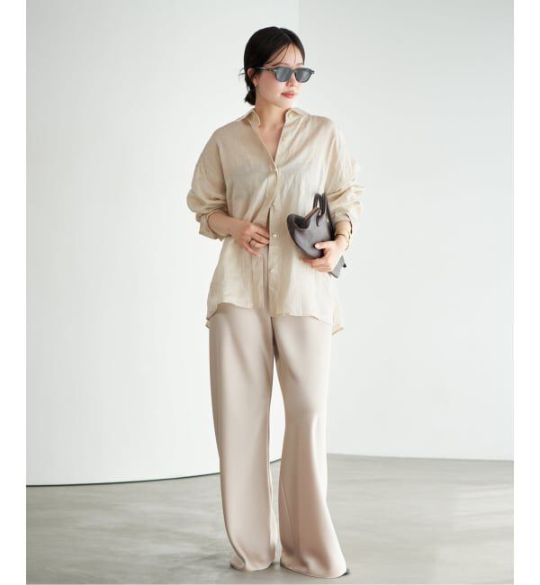 Plage「《予約》Linen Tent Line シャツ」|シャツ・ブラウス|