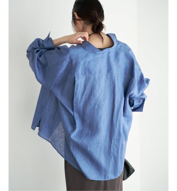 Plage「《予約》Linen Tent Line シャツ」|シャツ・ブラウス|