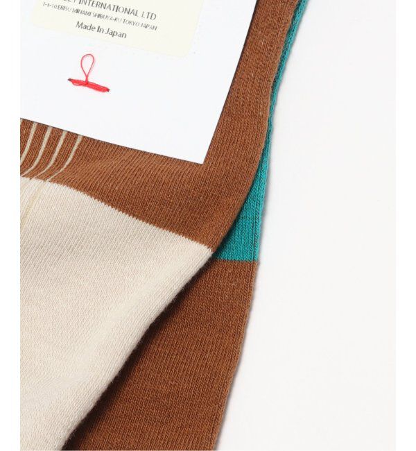 EDIFICE「THE ROLE DESIGN (ザ ロールデザイン) SIDE LINE SOCKS MENS RLD-666-239034」|ソックス|